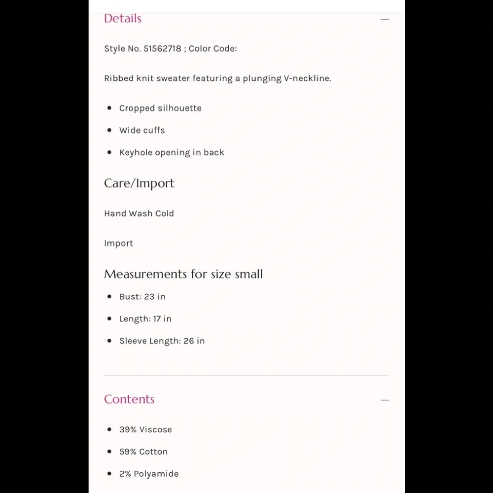 Free People Prosecco Black Sweater NWT SZ L - Picture 8 of 8